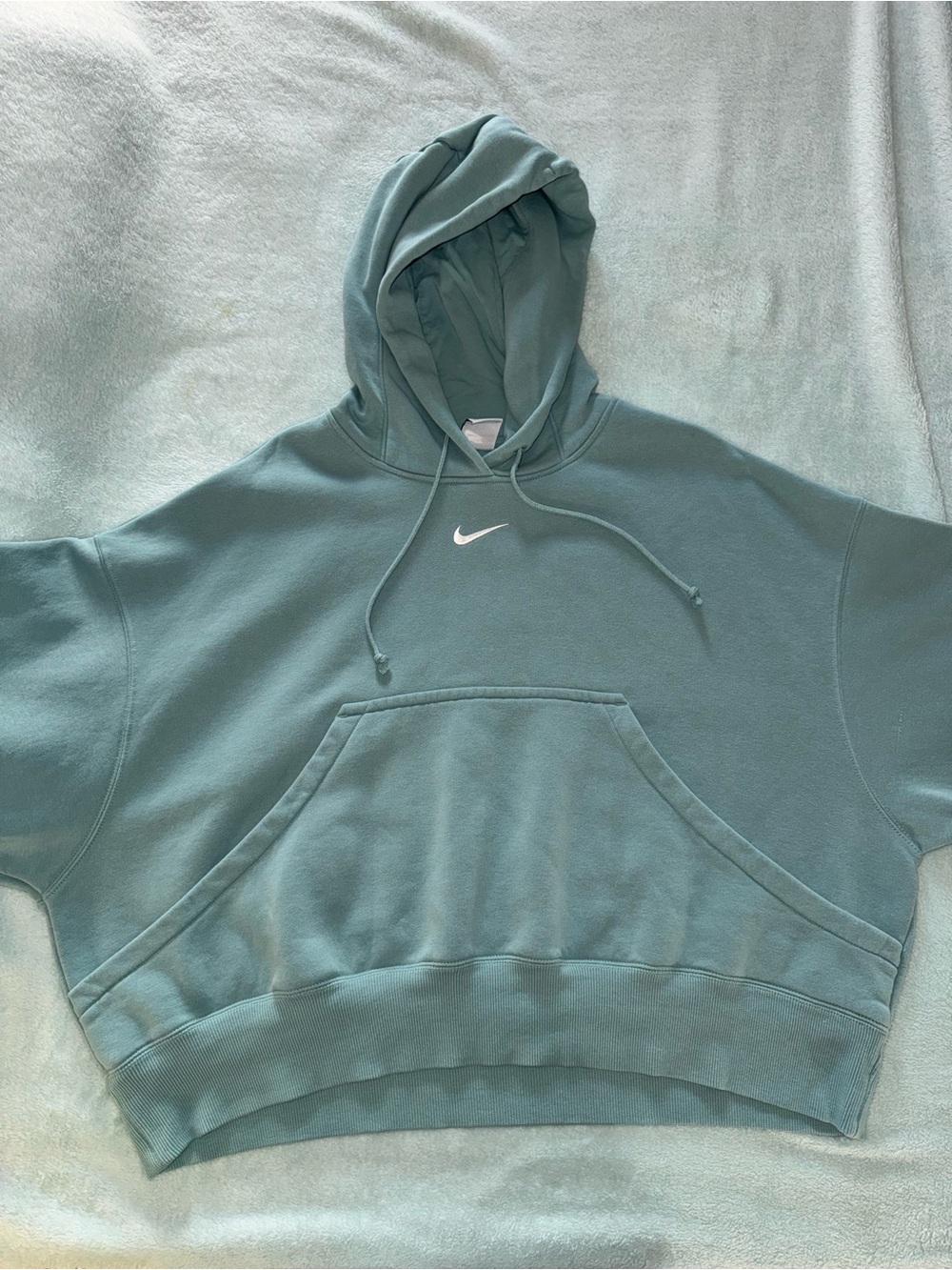 Women’s Nike Phoenix Over-Oversized Fleece Pullover Hoodie Size Small